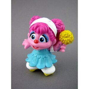 Sesame Street Abby Cadabby Pvc Fairy Figure Sports Roller Blades Playskool 3"